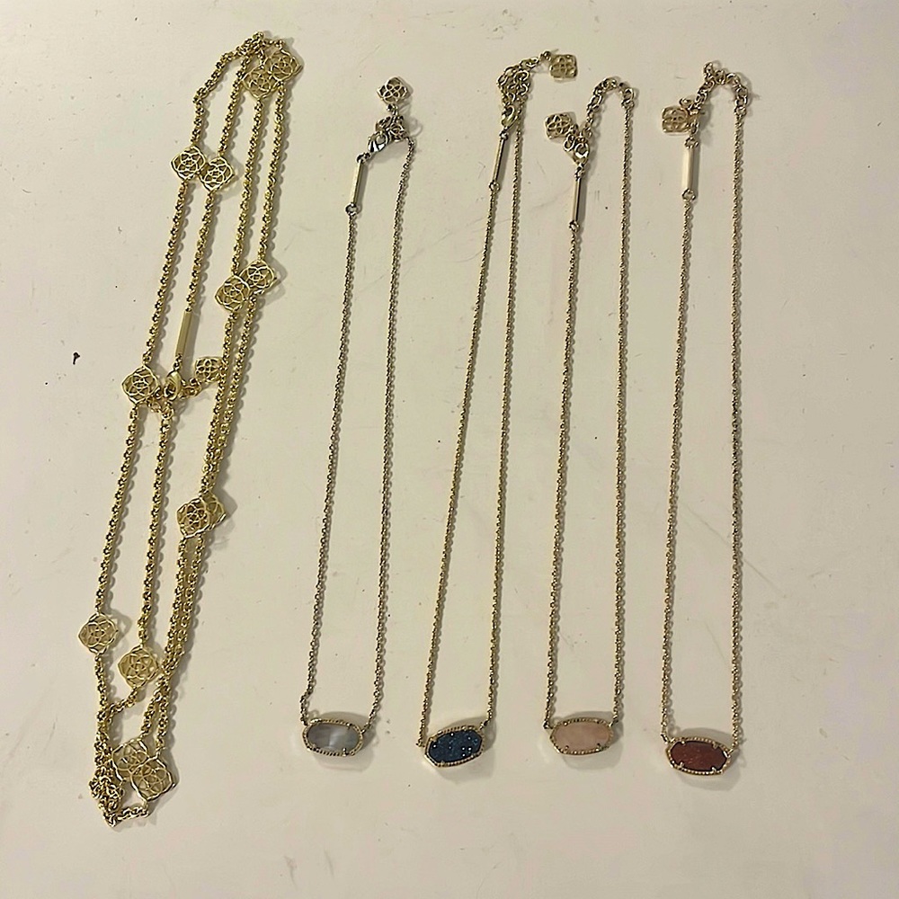 Kendra Scott necklaces in all different colors! Used like new!